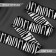 The gum is woven, soft, 50 mm, 4.5 ± 1 m, black/white color