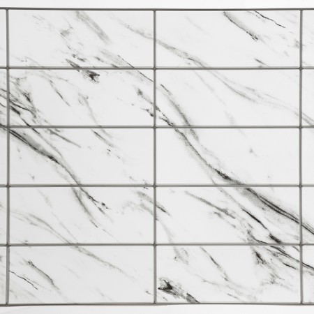 PVC panel PVC white 482 x 957 mm-1