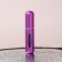 Perfume atomizer, with a spray, 10 ml, purple color