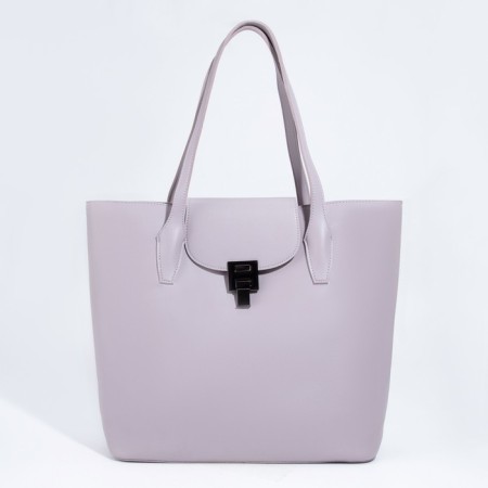 Bag Female Tout with zipper, lilac color