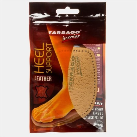 Brutzer leather female Tarrago Heel Support, Rr. M, steam