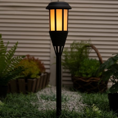 Sunny battleship lamp. Euro -Garant, Maori Roang 12x86 cm, IP44, 12 LED, T/White