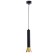 Claret suspension lamp GU10 35W black 7x7x25.5-125.5cm