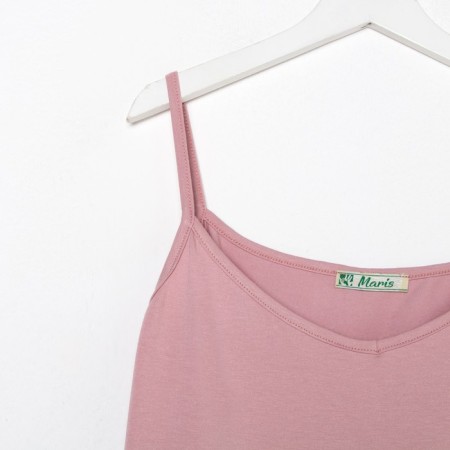 Female pajamas (T -shirt, pants) Powder color, size 48-8