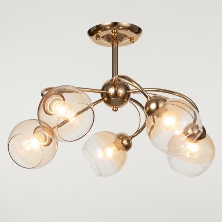 Chandelier 2793/5 E27 40W gold 60x60x32 cm Bayerlux-1