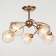 Chandelier 2793/5 E27 40W gold 60x60x32 cm Bayerlux