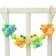 Stretching on the stroller/crib "frog", 4 toys, color mix, crush me