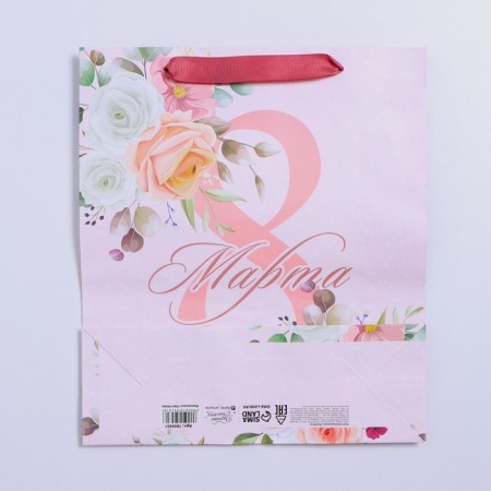 Gift package laminated, packaging, "tenderness", m 26 x 30 x 9 cm-4