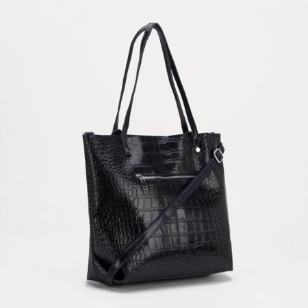 Bag-tout on lightning, the color is dark blue-1