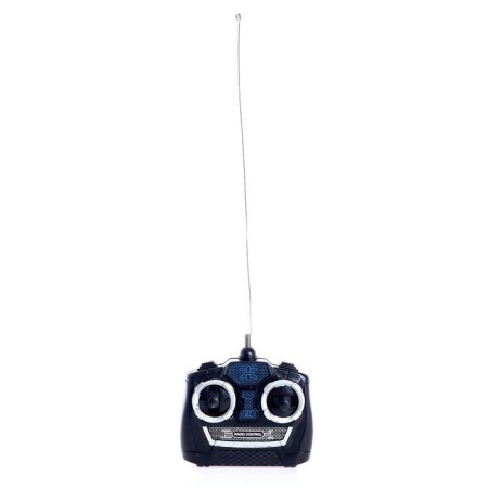 The machine is on the radio control, works on batteries, the color is black-3