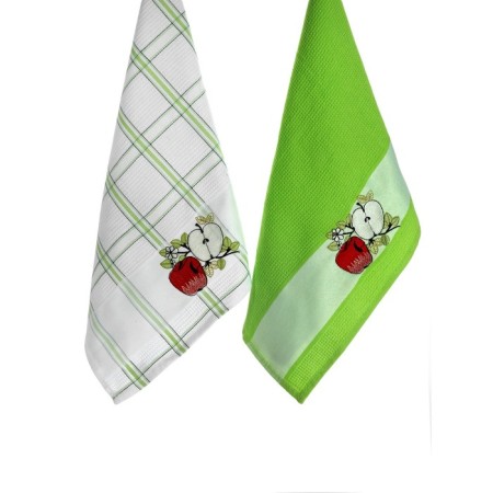 A set of wuffed napkins Diva Afrodita "Yabloko", size 45x65 cm, 4 pcs-4