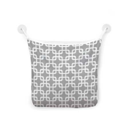 Organizer in a bathtub on the suction cups "Strong mesh", for storing toys and trifles, size 33x39 cm-2