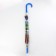 Umbrella - semi -automatic cane "butterflies", 8 knitting needles, r = 43 cm, Mix drawing