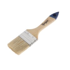 Brush flat tundra, natural bristles, wooden handle, 2 