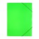 A4, 500 μm elastic band, calligrata "neon", spine 30 mm, neon, salad