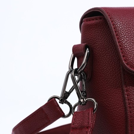 Bag-mixer on lightning, burgundy color-4