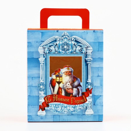 Folding boxes "Grandfather Frost", 18 x 15 x 7.5 cm, New Year-3