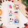 Stickers on the windows "New Year" candy, Santa Claus, 15 x 25 cm