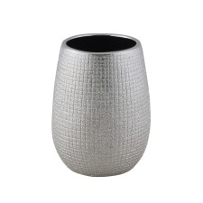 Axentia Hollywood glass of silver ceramics, Ø 8.5 cm height 11 cm
