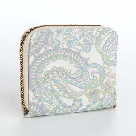 Women's wallet with lightning, white color-2