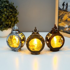 Nightlight New Year's night LED from batteries mix 5x8x13 cm