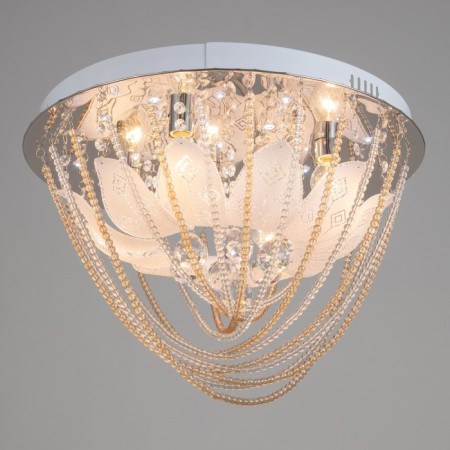 Chandelier 5567/500 chrome 5x40W E14 LED PDU 50x50x39cm-1