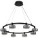 Spring LED LED STILFORT 4009/02/08p, 8x40W, LED, 800x800 mm, 3000-6000k remote control, 1400lm, black color black