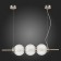 Suspension lamp ST LUCE. SL1155.113.03. Marena. 3x40 W, E14, 83x16.5 cm, Nickel color