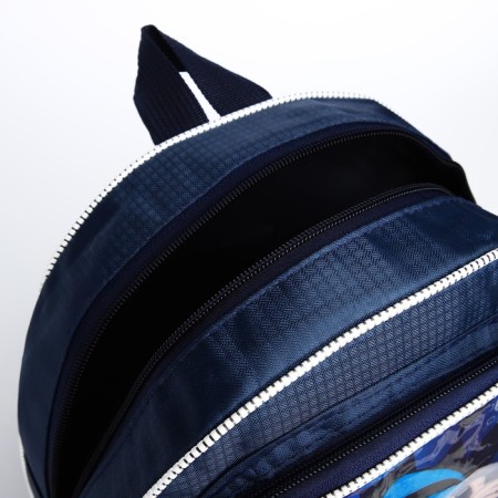 Baby backpack on lightning, blue color-7