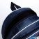 Baby backpack on lightning, blue color