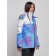 Ski jacket female, size 46, purple color