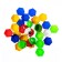 Mosaic for the smallest Baby Toys "Fish", 4 colors, 34 elements