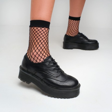 Women's socks "Muage", black color, rr 36-37 (23 cm)-1