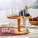 ADELICA menzhitsa table for wine, 3 persons, d = 30 × 2.8 cm, birch