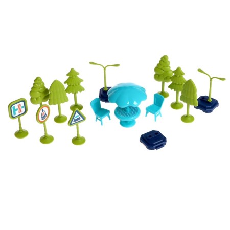 Railway "City", works from batteries-10