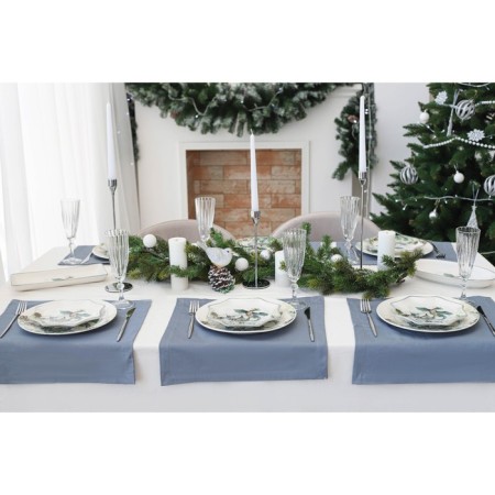 Serving share "Dracosha", 20 × 20 × 2.3 cm, white color-6