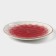 Porcelain shade “Cosmos”, d = 18.5 cm, red color