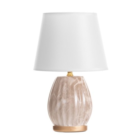 Table lamp "Valeria" 1x40W E14 brown 20x20x31cm-5