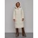 Coat insulated winter female, size 44, color light-beige