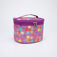 Lightning cosmetic bag, lilac color