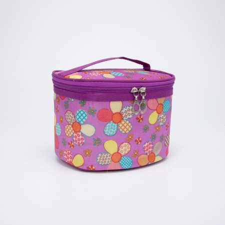 Lightning cosmetic bag, lilac color