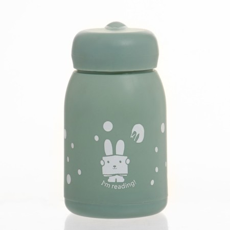 Water bottle, 350 ml, "small rabbit", glass