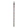 A set of black -graphic pencils with an eraser and a multiplication table, 4 pieces