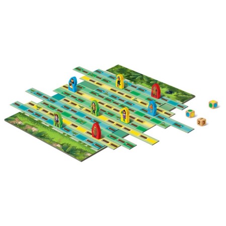 Board game "Caution: crocodile!"-1