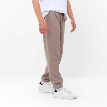 Pants men's Mist Men’s Casual Size 50, gray-beige-1