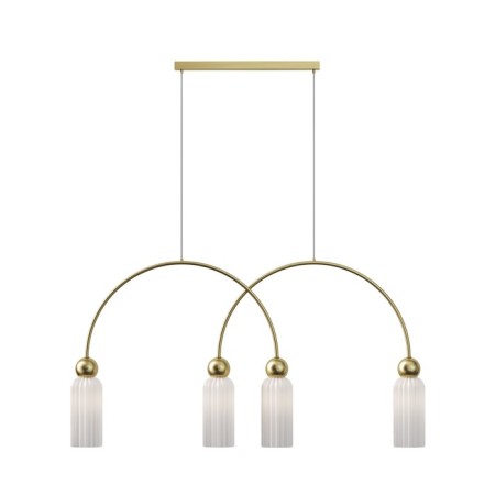 Maytoni Mod302PL-04W Antic, 1100x100x3625 mm suspended lamp, E14, 4x40W, Color Gold