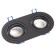 Introductive Lamp Feron DL2812, IP20, G5.3, 50 W, 175x92x25 mm, Black color black