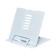 Istanm books stand, metal, adjustable angle of inclination, white