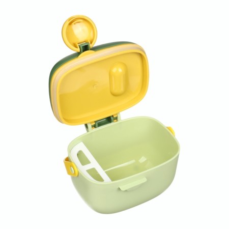 Container for baby food dino 5, 400 ml., Green color-7