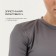 Rashgard women with a long sleeve, basic, size S (44), gray color